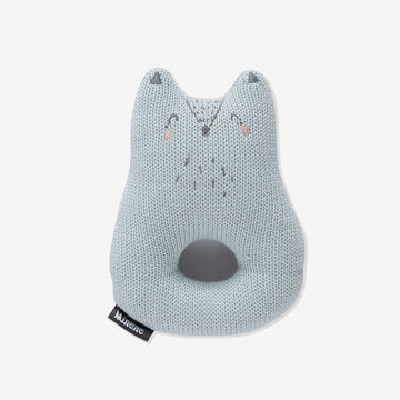 Knitted Animals Round Rattle-Fox